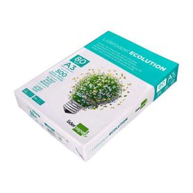 Papel fotocopiadora liderpapel ecolution din a3 80 gramos paquete de 500 hojas