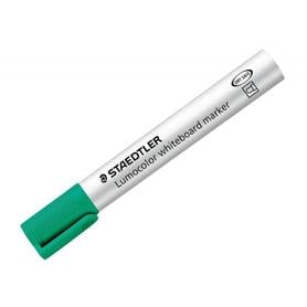 Rotulador staedtler lumocolor 351 para pizarra blanca punta redonda 2 mm recargable color verde claro