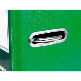Modulo liderpapel 2 archivadores folio 2 anillas mecanismo de palanc 75mm verde