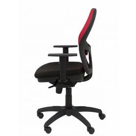 Silla Jorquera malla roja asiento bali negro