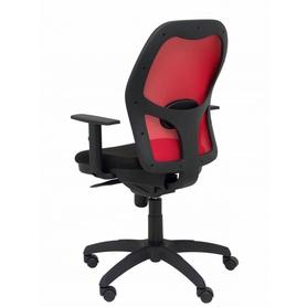 Silla Jorquera malla roja asiento bali negro