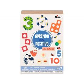 Juego diset didactico aprendo en positivo los numeros