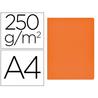 Subcarpeta Gio din a4 cartulina 250 gr de gramaje color naranja