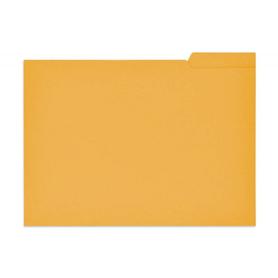 Subcarpeta cartulina gio folio pestaña derecha 250 g/m2 amarillo