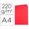 Subcarpeta Exacompta din a4 cartulina 220 gr de gramaje color rojo