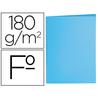 Subcarpeta liderpapel folio azul pastel 180g/m2 - SC35