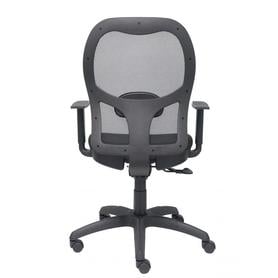 Silla Jorquera malla negra asiento bali negro con trasla