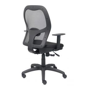 Silla Jorquera malla negra asiento bali negro con trasla